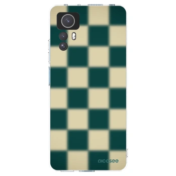 Picasee silikonowe przeźroczyste etui na Xiaomi Redmi Note 12S - Shadow Chess
