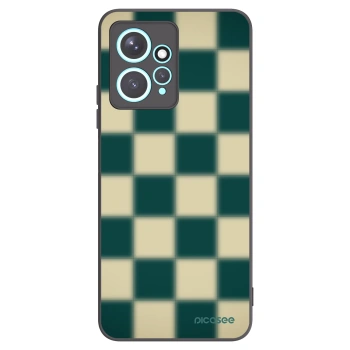 Picasee silikonowe czarne etui na Xiaomi Redmi Note 12 4G - Shadow Chess