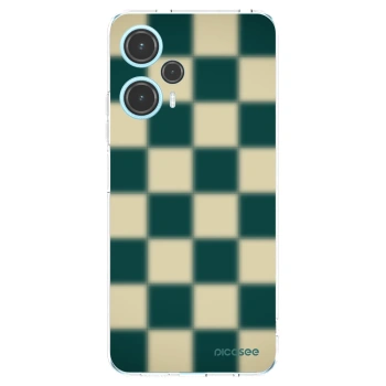 Picasee silikonowe przeźroczyste etui na Xiaomi Poco F5 - Shadow Chess