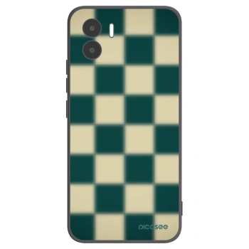 Picasee silikonowe czarne etui na Xiaomi Redmi A2 - Shadow Chess