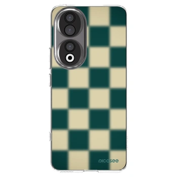 Picasee silikonowe przeźroczyste etui na Honor 90 5G - Shadow Chess