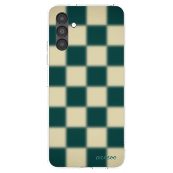 Picasee silikonowe przeźroczyste etui na Samsung Galaxy A04s A047F - Shadow Chess