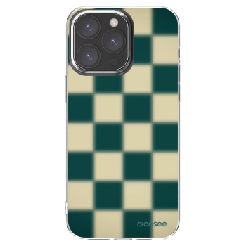 Picasee silikonowe przeźroczyste etui na Apple iPhone 15 Pro Max - Shadow Chess