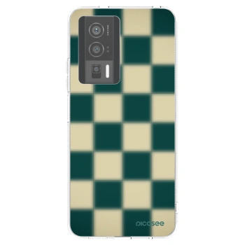 Picasee silikonowe przeźroczyste etui na Xiaomi Poco F5 Pro 5G - Shadow Chess