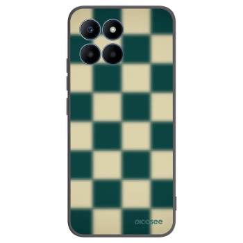 Picasee silikonowe czarne etui na Honor 70 Lite - Shadow Chess