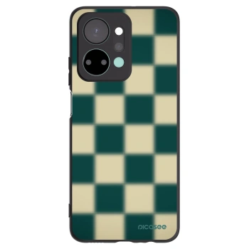 Picasee silikonowe czarne etui na Honor X7a - Shadow Chess