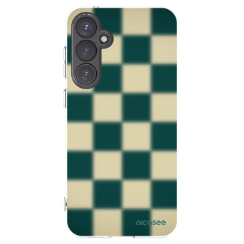 Picasee silikonowe przeźroczyste etui na Samsung Galaxy S23 FE S711B - Shadow Chess
