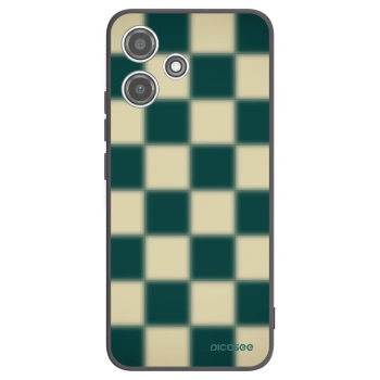 Picasee silikonowe czarne etui na Xiaomi Redmi 12 5G - Shadow Chess