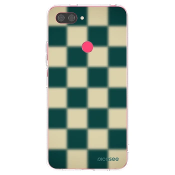 Picasee silikonowe przeźroczyste etui na Xiaomi Mi 8 Lite - Shadow Chess