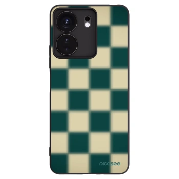Picasee silikonowe czarne etui na Xiaomi Redmi 13C 4G - Shadow Chess