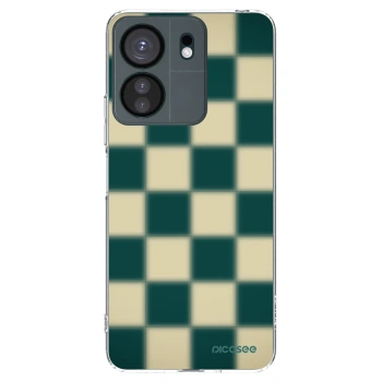 Picasee silikonowe przeźroczyste etui na Xiaomi Redmi 13C 4G - Shadow Chess