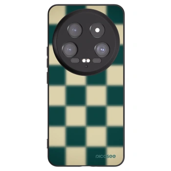 Picasee silikonowe czarne etui na Xiaomi 14 Ultra - Shadow Chess