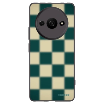 Picasee silikonowe czarne etui na Xiaomi Redmi A3 - Shadow Chess