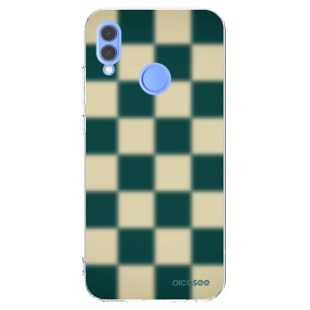 Picasee silikonowe przeźroczyste etui na Huawei P Smart 2019 - Shadow Chess