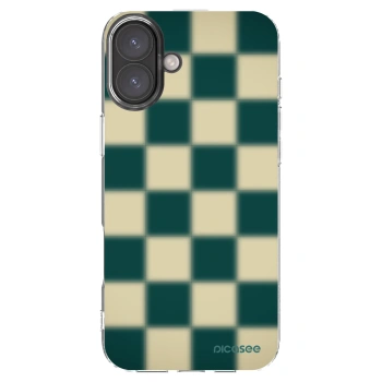 Picasee silikonowe przeźroczyste etui na Apple iPhone 16 Plus - Shadow Chess