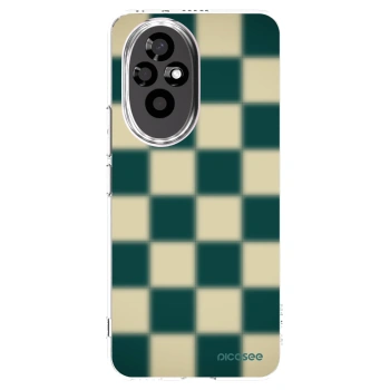 Picasee silikonowe przeźroczyste etui na Honor 200 5G - Shadow Chess