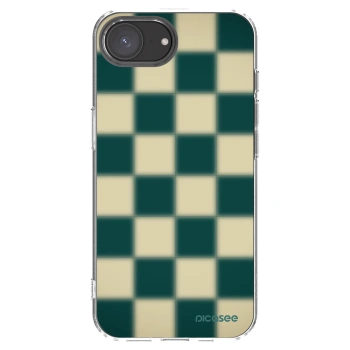 Picasee silikonowe przeźroczyste etui na Apple iPhone 16e - Shadow Chess
