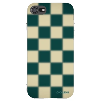 Picasee silikonowe przeźroczyste etui na Apple iPhone 7 - Shadow Chess