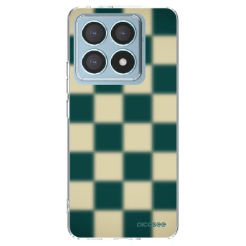 Picasee silikonowe przeźroczyste etui na Xiaomi 14T Pro - Shadow Chess