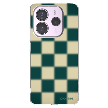 Picasee silikonowe przeźroczyste etui na Xiaomi Redmi Note 14 5G - Shadow Chess