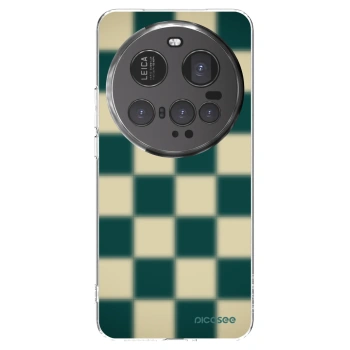 Picasee silikonowe przeźroczyste etui na Xiaomi 15 Ultra - Shadow Chess