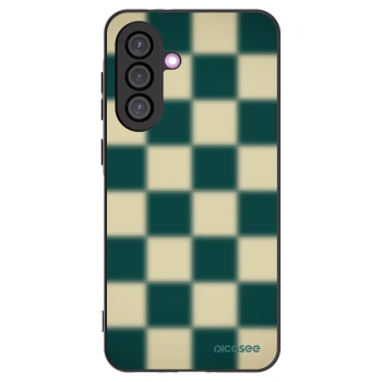 Picasee silikonowe czarne etui na Samsung Galaxy A36 5G - Shadow Chess