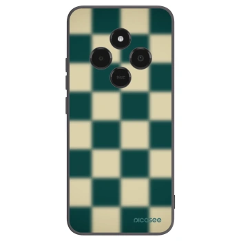 Picasee silikonowe czarne etui na Xiaomi Poco C75 - Shadow Chess