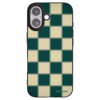 Picasee silikonowe czarne etui na Apple iPhone 17 - Shadow Chess