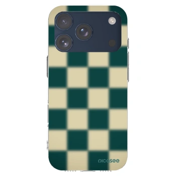 Picasee silikonowe przeźroczyste etui na Apple iPhone 17 Pro - Shadow Chess