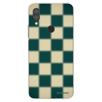 Picasee silikonowe przeźroczyste etui na Xiaomi Redmi 7 - Shadow Chess