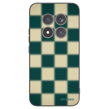 Picasee silikonowe czarne etui na Xiaomi Redmi Note 15 Pro+ - Shadow Chess