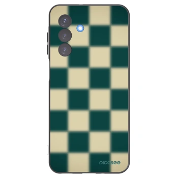 Picasee silikonowe czarne etui na Samsung Galaxy A17 5G - Shadow Chess