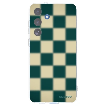 Picasee silikonowe przeźroczyste etui na Samsung Galaxy S25 FE 5G - Shadow Chess