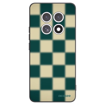 Picasee silikonowe czarne etui na Xiaomi Redmi Note 15 4G - Shadow Chess