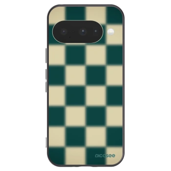 Picasee silikonowe czarne etui na Google Pixel 10 - Shadow Chess