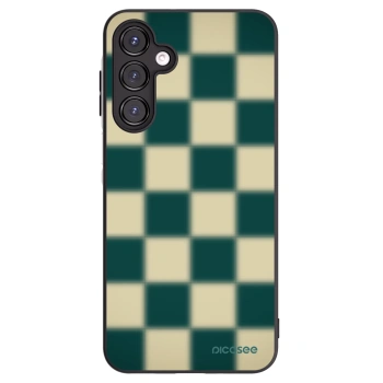 Picasee silikonowe czarne etui na Samsung Galaxy A16 4G - Shadow Chess
