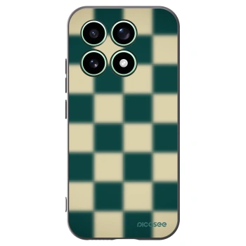 Picasee silikonowe czarne etui na Xiaomi 17 - Shadow Chess