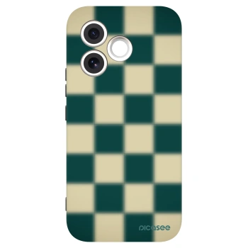 Picasee silikonowe czarne etui na Honor 600 Lite - Shadow Chess