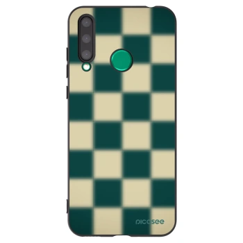 Picasee silikonowe czarne etui na Honor 20 Lite - Shadow Chess