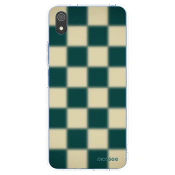 Picasee silikonowe przeźroczyste etui na Xiaomi Redmi 7A - Shadow Chess