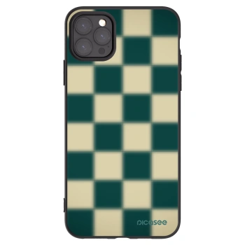 Picasee silikonowe czarne etui na Apple iPhone 11 Pro Max - Shadow Chess