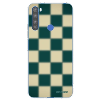 Picasee silikonowe przeźroczyste etui na Xiaomi Redmi Note 8T - Shadow Chess