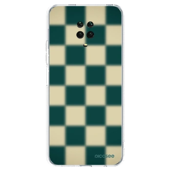Picasee silikonowe przeźroczyste etui na Xiaomi Redmi Note 9S - Shadow Chess