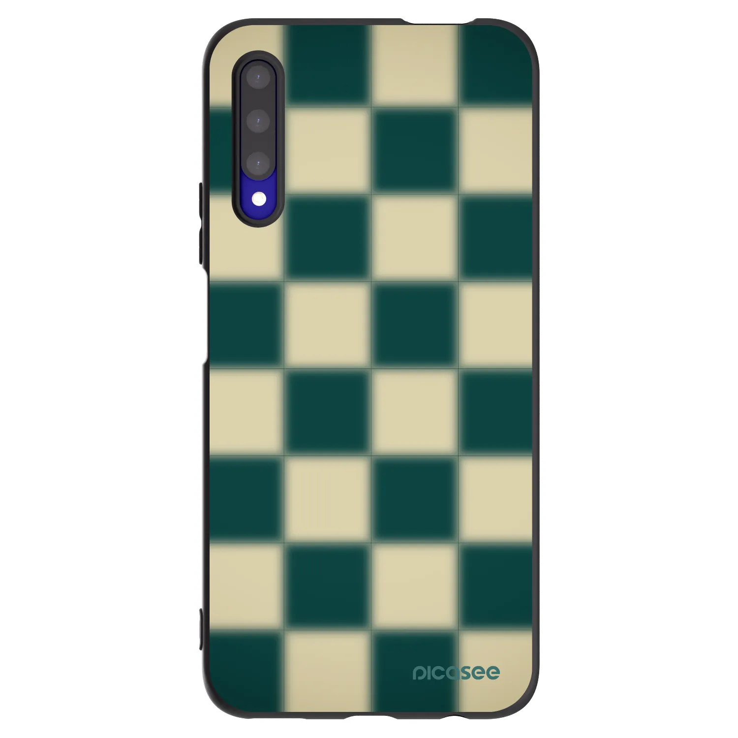 Picasee silikonowe czarne etui na Honor 9X Pro - Shadow Chess
