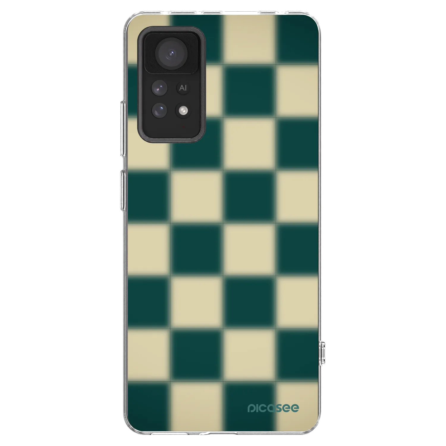 Picasee silikonowe przeźroczyste etui na Xiaomi Redmi Note 11 Pro 5G - Shadow Chess