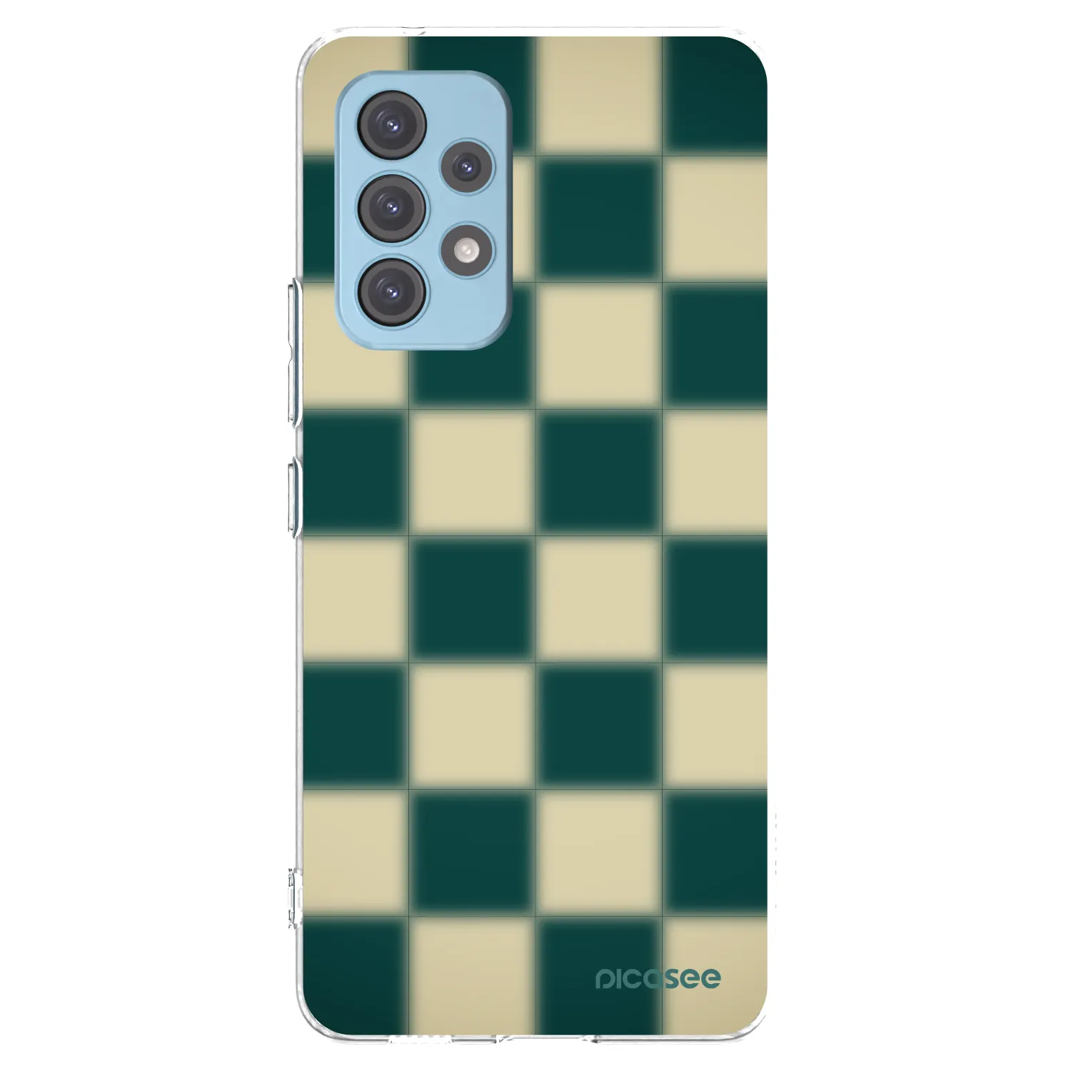 Picasee silikonowe przeźroczyste etui na Samsung Galaxy A53 5G A536 - Shadow Chess