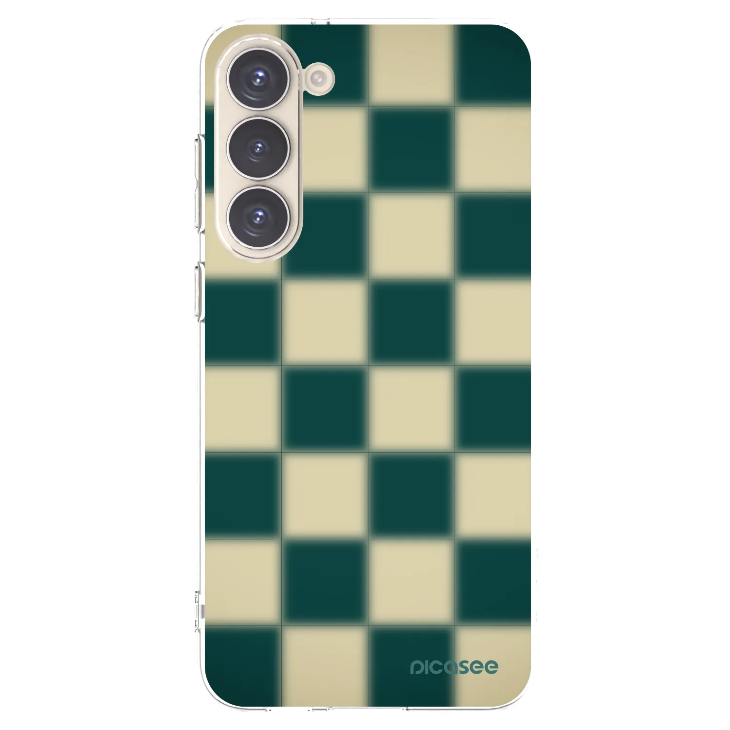 Picasee silikonowe przeźroczyste etui na Samsung Galaxy S23+ 5G - Shadow Chess