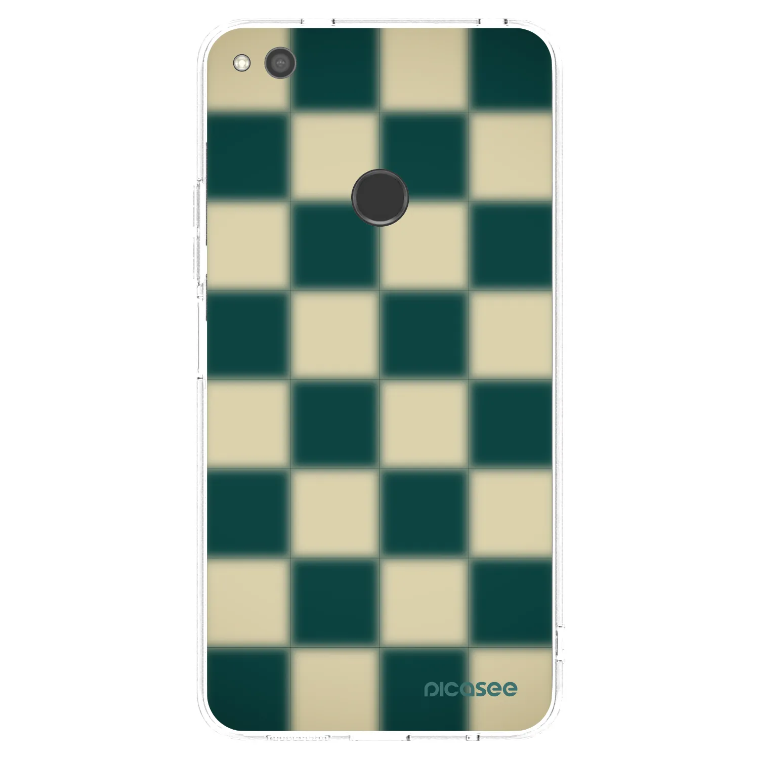 Picasee silikonowe przeźroczyste etui na Huawei P9 Lite 2017 - Shadow Chess