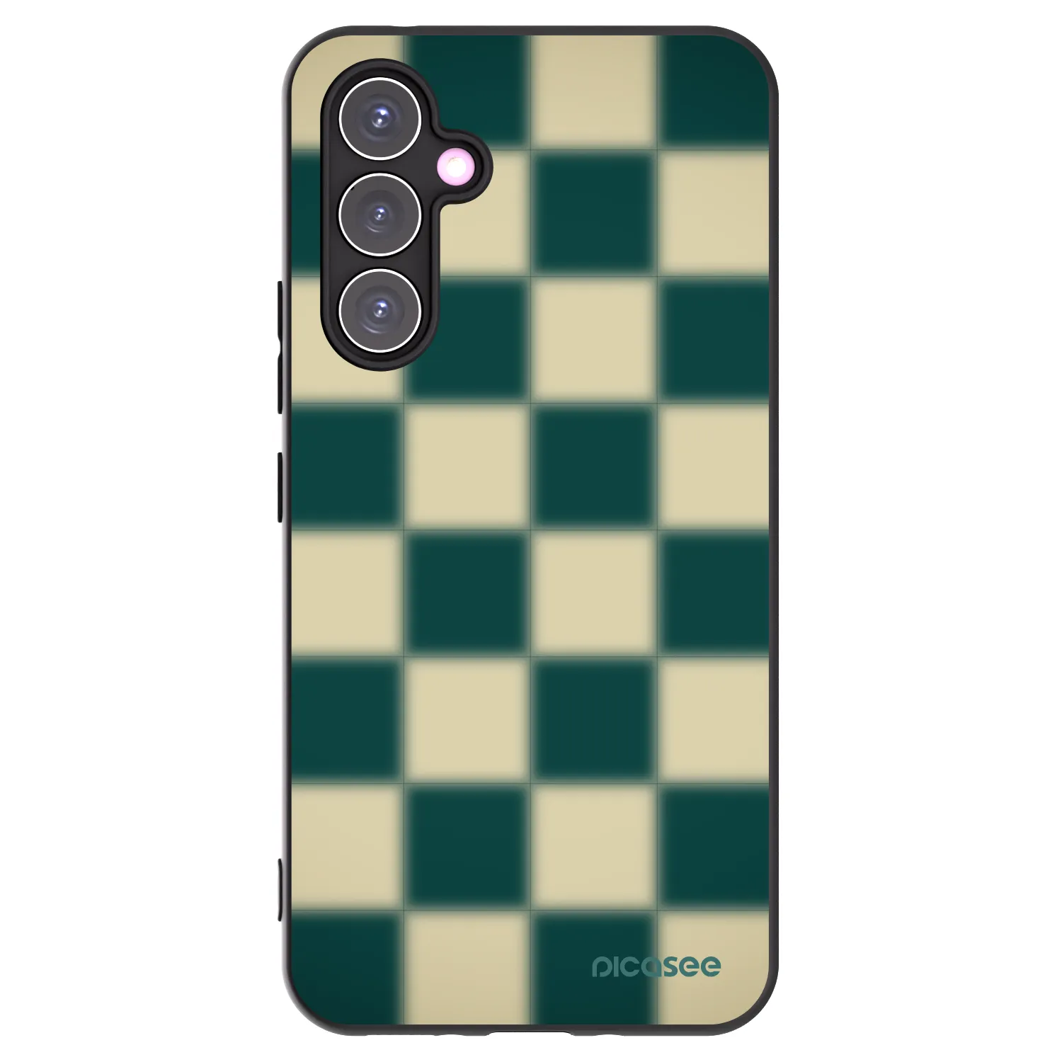 Picasee silikonowe czarne etui na Samsung Galaxy A54 5G A546B - Shadow Chess