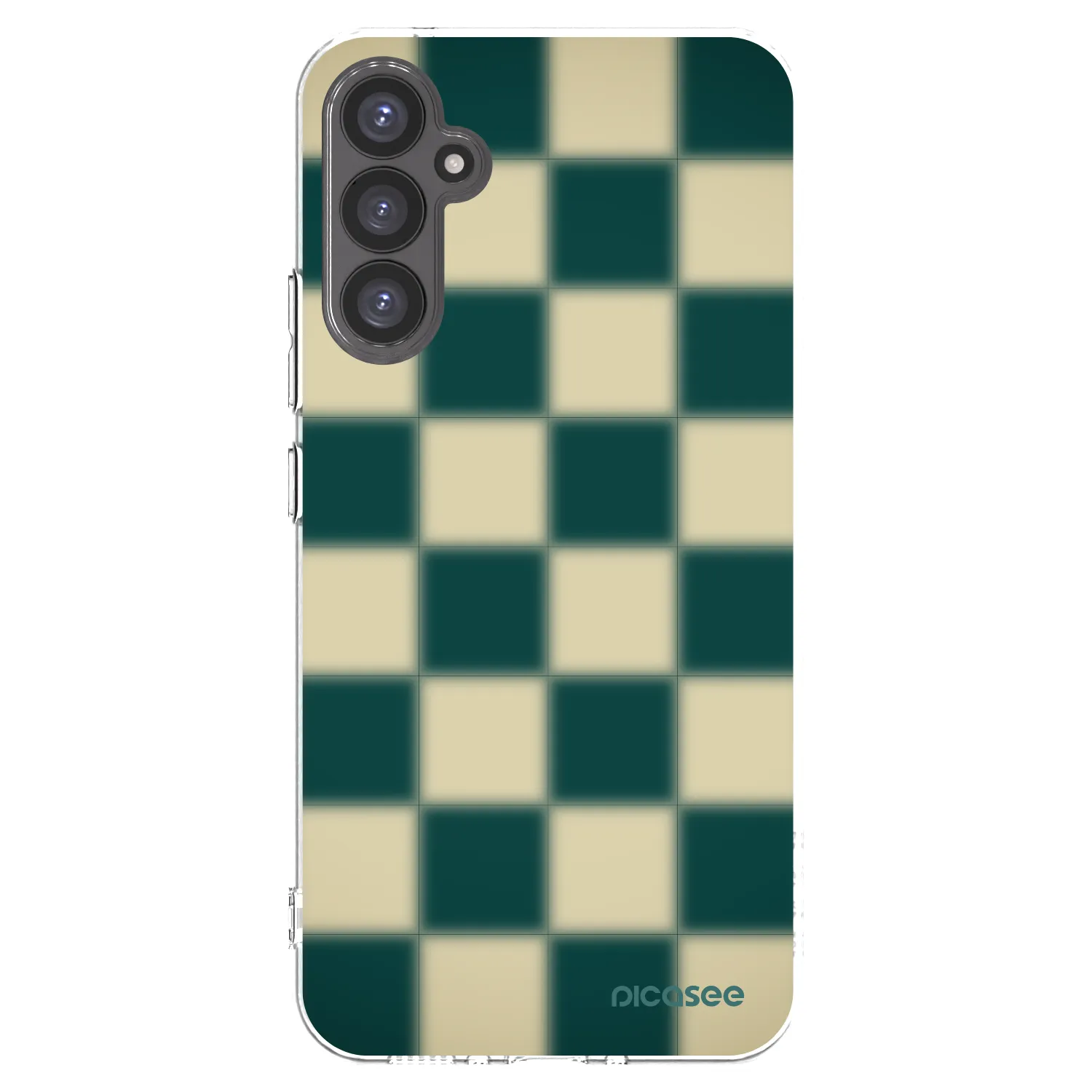 Picasee silikonowe przeźroczyste etui na Samsung Galaxy A34 5G A346B - Shadow Chess